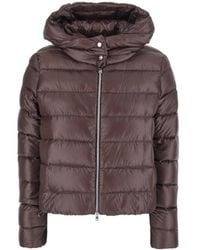 Herno - Long-Sleeved Padded Jacket - Lyst