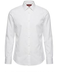 Gucci - Long-Sleeved Stretch Poplin Shirt - Lyst