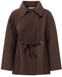 Ba&sh - Kam Belted Short Coat - Lyst