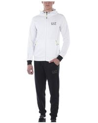 EA7 - Zip-Up Sweatshirt And Pants Set Of Two - Lyst