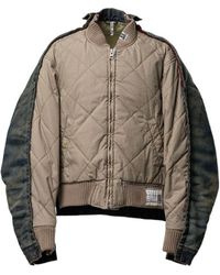 Maison Mihara Yasuhiro - Combined Quilt Denim Jacket - Lyst
