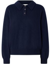 Lisa Yang - Etta Cashmere Polo Shirt - Lyst