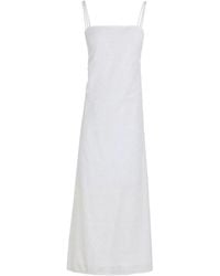 Tory Burch - Midi Dress Cotton - Lyst