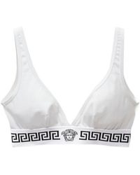 Versace - Greca-Border Bralette - Lyst