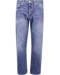 Polo Ralph Lauren - Hampton Straight Distressed Jeans - Lyst