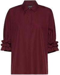 Max Mara - Cotton Poplin Shirt - Lyst
