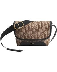 Dior - Mini Jett Messenger Bag With Flap - Lyst