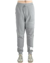 Thom Browne - 4-Bar Drawstring Sweatpants - Lyst