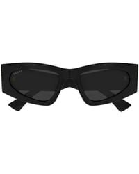 Gucci - Eyewear Cat-Eye Frame Sunglasses - Lyst