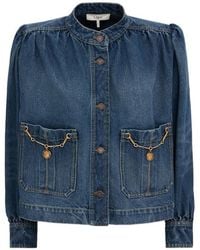 Chloé - Horse Capsule Denim Jacket - Lyst