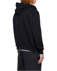 Maison Kitsuné - Maison Kitsuné Zip-Up Drawstring Hoodie - Lyst