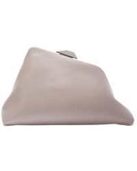 The Attico - The Day Off Asymmetric Clutch Bag - Lyst