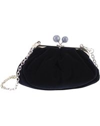Weekend by Maxmara - Wkagiochi Velvet Clutch Bag - Lyst