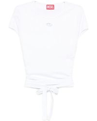 DIESEL - Cotton T-Shirt - Lyst