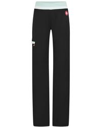 CASABLANCA - Logo Patch Casual Pants - Lyst