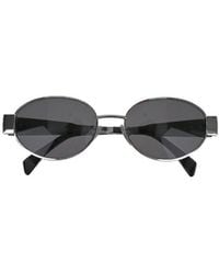 Celine - Triomphe Metal 01 Sunglasses - Lyst