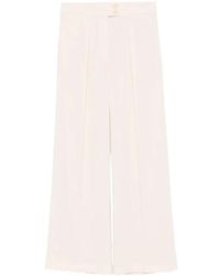 Patrizia Pepe - Button Pleated Trousers - Lyst