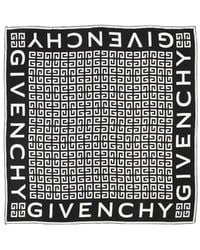 Givenchy - 4G Pattern Silk Scarf - Lyst