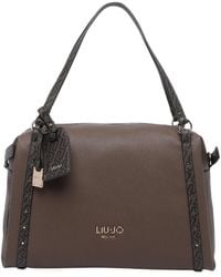 Liu Jo - Studded Strap Tote Bag - Lyst