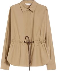 Max Mara - Tazzina Drawstring Shirt - Lyst