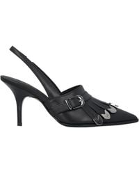 Pinko - Buckled Fringed-Detail Pumps - Lyst