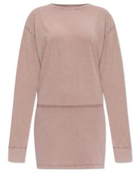 DSquared² - Long Sleeved Handwritten Logo Dress - Lyst