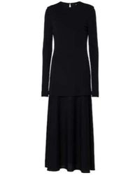 Jil Sander - Layered Maxi Dress - Lyst