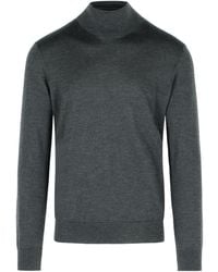 ZEGNA - Turtleneck Long-Sleeved Jumper - Lyst