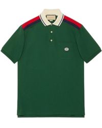 Gucci - Grg Logo Polo Shirt - Lyst