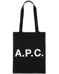 A.P.C. - Top Handle Tote Bag - Lyst