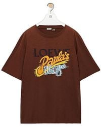 Loewe - Loose Fit T-Shirt - Lyst