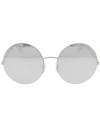 Victoria Beckham - Round Frame Sunglasses - Lyst