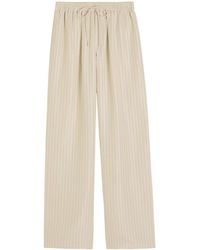 Rohe - Wide-Leg Silk-Chiffon Trousers - Lyst