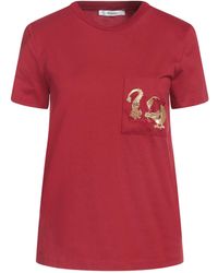 Max Mara - Elmo Short Sleeved T Shirt With Pocket - Lyst