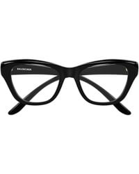 Balenciaga - Eyewear Cat-Eye Frame Glasses - Lyst
