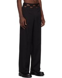 Dion Lee - Hinge-Seam Cut-Out Detailed Trousers - Lyst