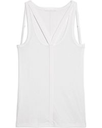 Helmut Lang - Strap Racer Sleeveless Tank Top - Lyst