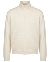 Gucci - Wool Cashmere Piquet Knit Zip Jacket - Lyst