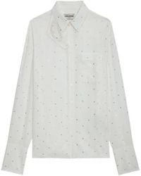 Zadig & Voltaire - Tyrone Silk Shirt - Lyst