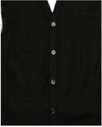 Paolo Pecora - Wool Knitted Cardigan - Lyst