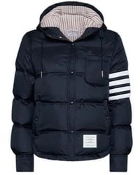 Thom Browne - Down Hooded Jacket - Lyst