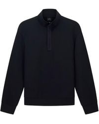 ARMANI EXCHANGE - Zip Collared Sweatshirt - Lyst