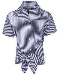 Patou - Knotted Shirt - Lyst