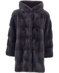 FRAME - Fur Coat - Lyst