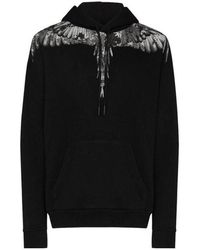 Marcelo Burlon - Wing Print Hooded Hooded Hoodie - Lyst