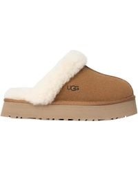 UGG - Disquette Slip-On Platform Slippers - Lyst