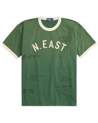 Polo Ralph Lauren - Vintage-Fit Jersey Graphic T-Shirt - Lyst