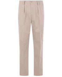 Eleventy - Pleated Patch Pocket Pants - Lyst