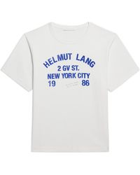 Helmut Lang - Short-Sleeved T-Shirt - Lyst