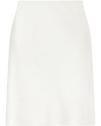 Leset - Barb Satin Midi Skirt - Lyst